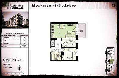 Mieszkanie prosto od dewelopera - 53 m2, 3 pokoje