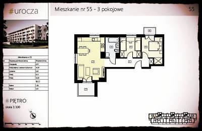 Mieszkanie prosto od dewelopera - 58 m2, 2 balkony