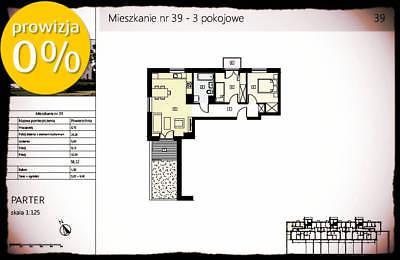 Mieszkanie prosto od dewelopera - 58 m2 z ogrodem