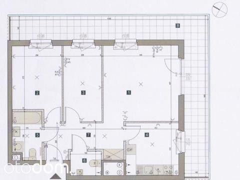 Mieszkanie 70m², 3 pokoje, z dużym tarasem przy Kanale Żerańskim