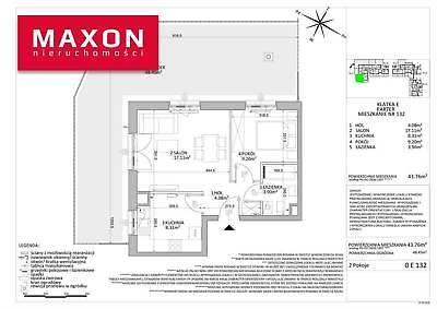 Mieszkanie Warszawa Ursus 43.76m2 (nr: 47568/MS/MAX)
