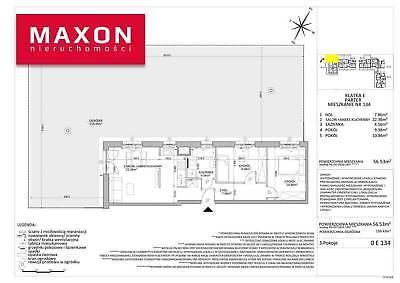 Mieszkanie Warszawa Ursus 56.53m2 (nr: 47570/MS/MAX)