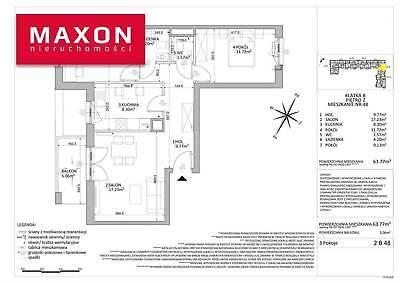 Mieszkanie Warszawa Ursus 63.77m2 (nr: 47596/MS/MAX)
