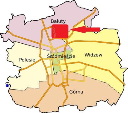 Łódź, Bałuty, Marysin, budowlna działka na sprzedaż