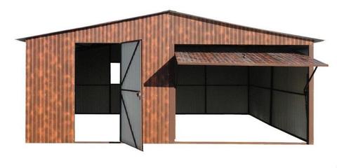 drewnopodone garaże blaszane, garaże ocynkowane i akrylowe - różne rodzaje na wymiar