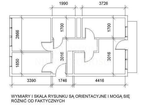 3-pokojowe mieszkanie o pow. 48m2