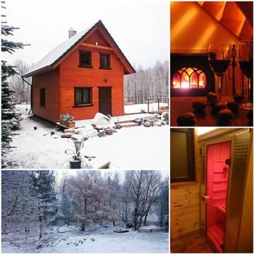 Ferie zimowe 2019 domek z sauną w górach