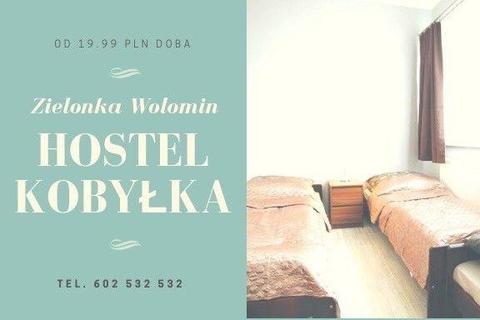 Hostel, kwatery,noclegi pokoje pracownicze. Kobyłka Zielonka Wołomin