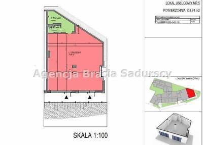 Lokal Kraków Podgórze 131.74m2 (nr: BS2-LW-161538-1)