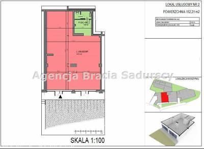 Lokal Kraków Podgórze 152.21m2 (nr: BS2-LW-158977-29)