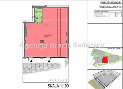 Lokal Kraków Podgórze 187.29m2 (nr: BS2-LW-165015-1)