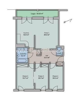 Mieszkanie Warszawa Śródmieście 89m2 (nr: HHN-MW-6789-1)