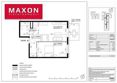 Mieszkanie Warszawa Praga-Północ 44.19m2 (nr: 48475/MS/MAX)