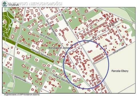 Działka Konstancin-Jeziorna 1500m2 (nr: BRZ-GS-149496-47)