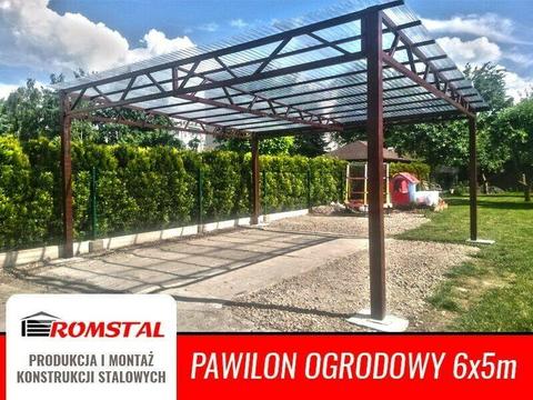 Garaż Blaszany 6x5m o wysokości 2.5m , wiaty , hale , magazyn RomStal