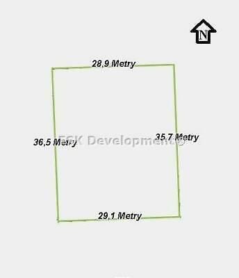 Działka Kraków Dębniki 1035m2 (nr: FSK-GS-9864-46)