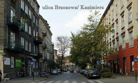FURNISHED SINGLE BIG ROOMS FOR RENT, CENTER KRAKOW, KAZIMIERZ- BRZOZOWA STREET