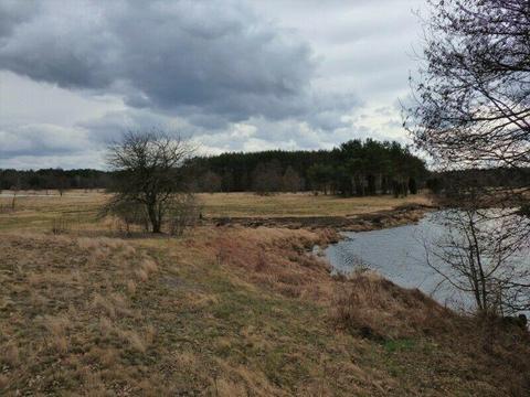 DZIAŁKA LETNISKOWA 9200 m² Z WIDOKIEM NA MEANDRY PILICY