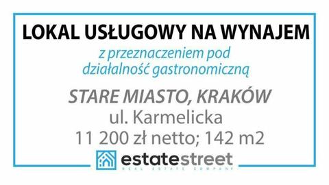 Na wynajem lokal pod gastronomię blisko centrum