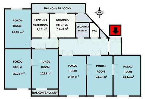 6 POKOI,177m2, CENTRUM KRAKOWA