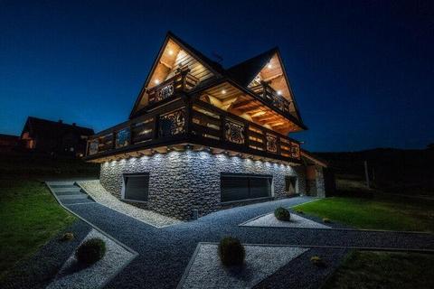 Domek w górach deluxe,luksusowy dom w górach ze strefą spa sauna ,jacuzzi blisko Zakopane,Białka
