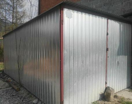 Garaż blaszany na SAMOCHÓD/BUDOWĘ